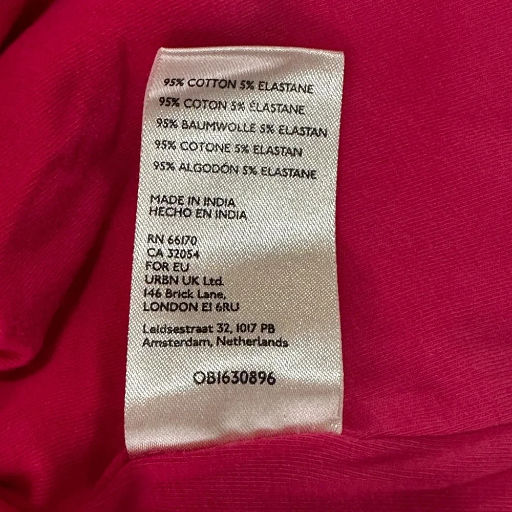 Free People Bow Tank Top Womens M Pink Sleeveless Stretch Knot Front Babydoll‎